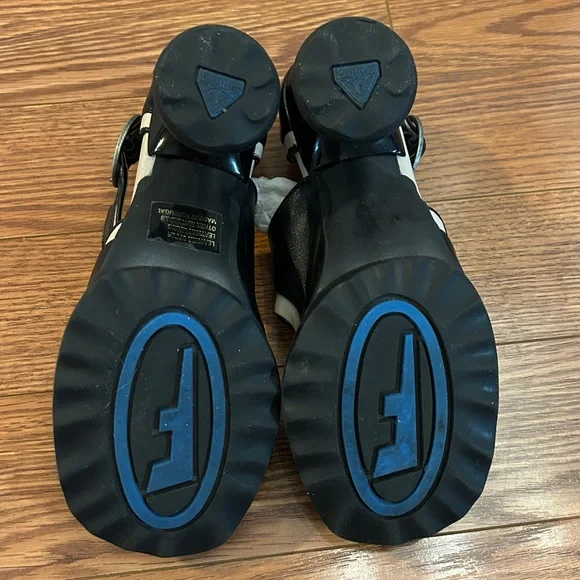 Like New Fluevog Black and White Heels - Picture 12 of 16